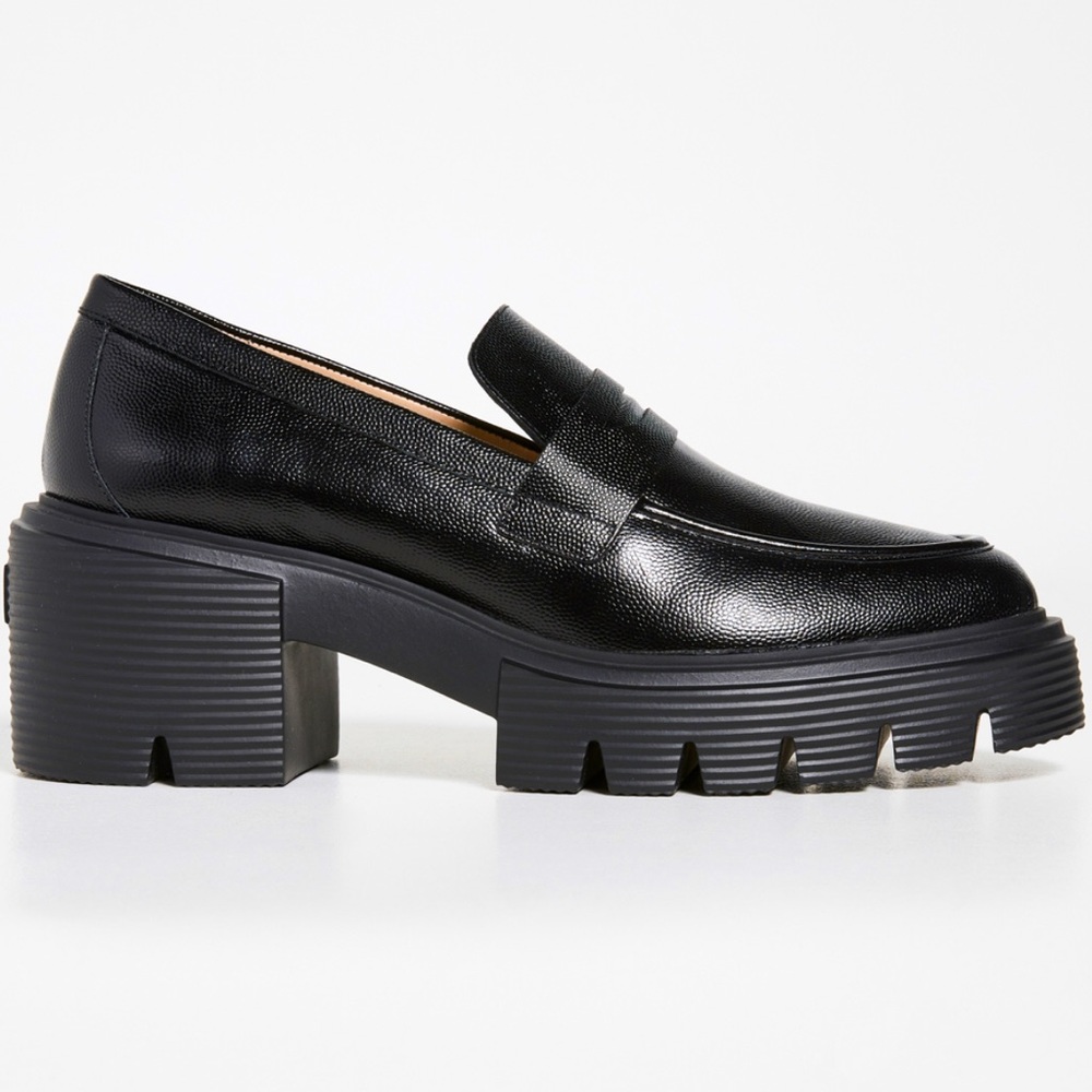 Stuart Weitzman lug sole Soho loafers, barely worn